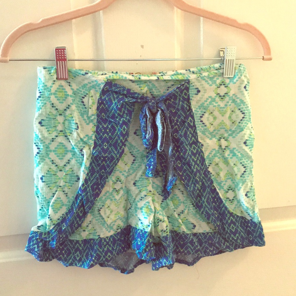 Blue & Green shorts!
